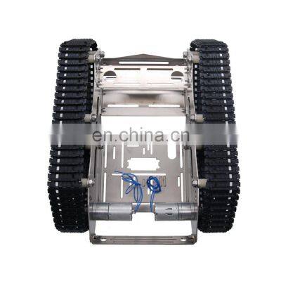 Unfinished Smart Robotic Car Kit + A1 Robot Arm Standard Version Black WIFI Robot Tank Kit photo-4