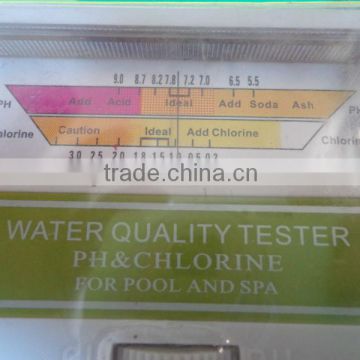 Home Swimming Pool Water Quality Tester For PH/CL2 Type PC-101