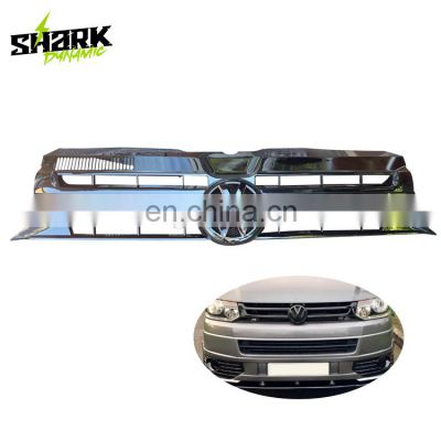 T5.1 Badged Grille With Gloss Black Or Red Trim 2010-2015 For Vw