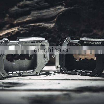 Offroad Black Furyengraver Key Cover for Jeep Wrangler JL 4x4 Manufacture Aluminum Accessories Form Maiker