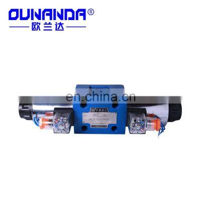 HUADE Series Electromagnetic Reversing Valve 4WE10E31B/CG24N9Z5L Hydraulic Solenoid Valve photo-2