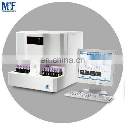 MEDFUTURE 5 Part Hematology Analyzer Made In China MF-6500 60Tests/hour Efficient Auto Hematology Analyzer Price For  Hospital