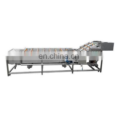 Wholesale vegetable and fruit washing machine bubble vegetable washer machine