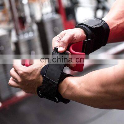 Fitness Weight Lifting Exercise Gym Stainless Steel Workout Hook Powerlifting Weightlifting Hooks photo-5