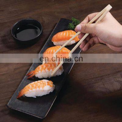 Yada Hot Sell Natural Custom Printed Logo Sushi Disposable Bamboo Chop Sticks Bamboo Chopsticks for Restaurant