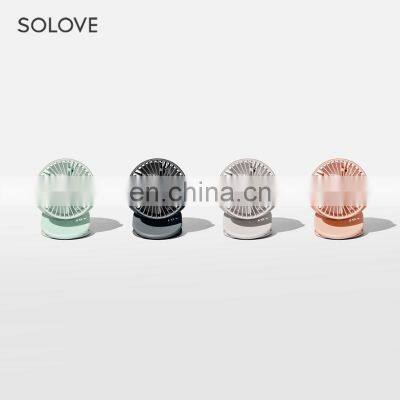 Xiaomi Solove Clip Mini Fan F3 Portable Handheld Windshield 360 Degree Front Mesh Detachable Rechargeable Home Office