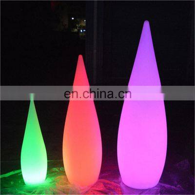 Wireless Waterproof Outdoor Christmas Festival decorative  Colors changing led floor lamp for event