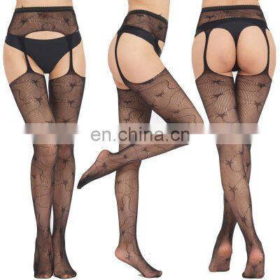 2022 Mature Women Foot Black Lace High Tight Interior Nylon Silk Stocking Foot Sexy Stockings photo-2