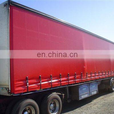 Germany Standard b1 Waterproof 650gsm Canvas PVC Coated Tarpaulin Fabric Roll For Truck Cover Side Curtain photo-5