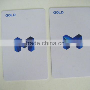 PVC gift card factory in shenzhen