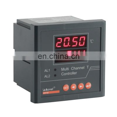 multi circuits temperature measurement ARTM-8 PT100 Input Temperature Monitor In Cabinet