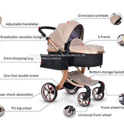 High View Classic Baby Stroller G608 photo-4