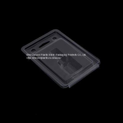 recyclable clamshells vacuum forming transparent plastic insert blister trays vacuum double blisters stock inner packaging