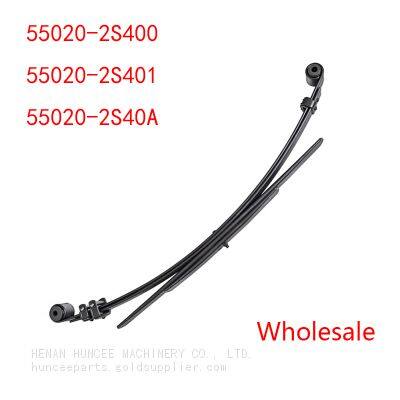 NISSAN Rear Axle leaf springs 55020-2S400、55020-2S401、55020-2S402、55020-2S404、55020-2S405、55020-2S407、55020-2S40A Wholesale