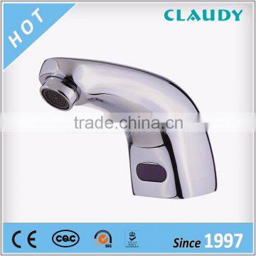 Cheap Polished Chrome Battery Power CUPC Automatic Sensor Faucet