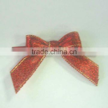 2016 pre tie fabric butterfly ribbon bow, velvet butterfly tie for gift or girl decoration hair ribbon bow