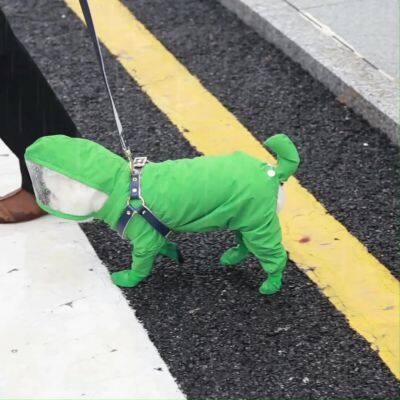 Weenie Dog Raincoat​ Pet Full coverage​ raincoat