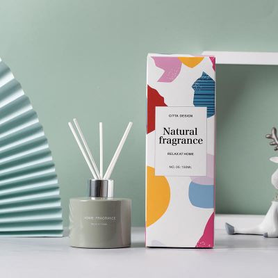 ENO Wholesale Custom Private Label 2025 Luxury Home Decoration Fragrance Oil Air Fresheners Aroma Scented Gift Reed Diffuser