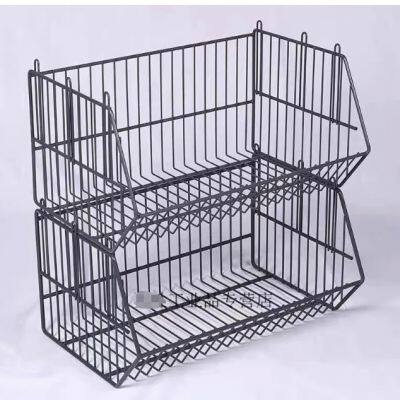 Metal Storage Wire Mesh Roll Plastic Pallet Nesting Container