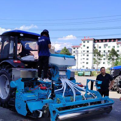 150L Crops Seeding Fertilizing Machine With Rotavator, Disc Harrow and Land Roller photo-2