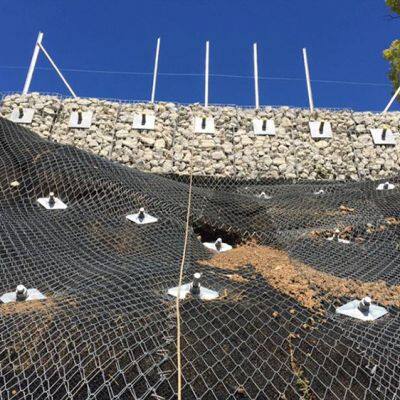 Precio de fábrica de malla de alambre de acero de refuerzo para barreras contra caídas de rocas 65/3, malla de cuchilla tejida para protección de taludes photo-6