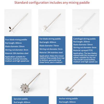 Tuohe Digital Display Powerful Mixer 40L Laboratory Large Capacity Blender, With Replaceable Mixing Paddle photo-4