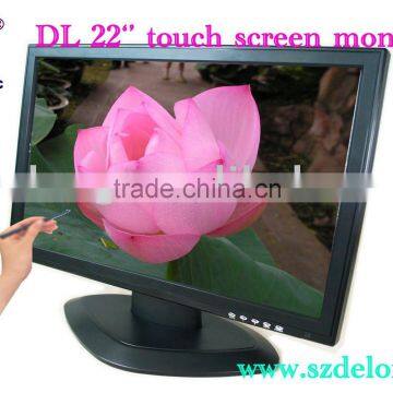 22 '' LCD Digital Touch Monitor With TV/DVI