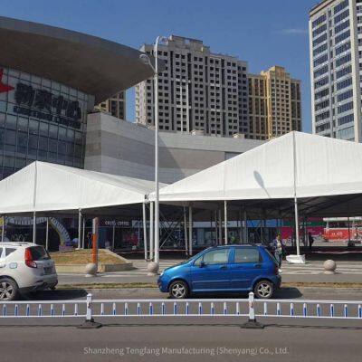 white european-style hotel tents and event structures, the preferred choice for outdoor wedding venues, quick to assemble, with diverse decorations