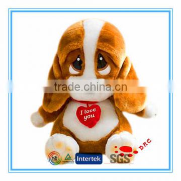 Plush dog toy for kids