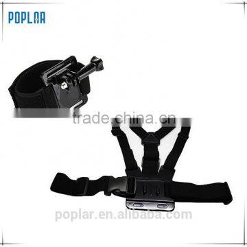 Poplar Accessories for Gopros hand strap mount + Gopros chest Strap