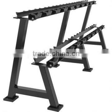 Tilt-Proof Professional Long Dumbbell Rack