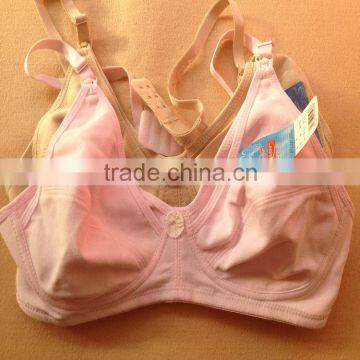 0.97USD 34-40B Cup High Quality Adjustable Fashional Cotton Material Ladies Nursing Bra(gdwx215)