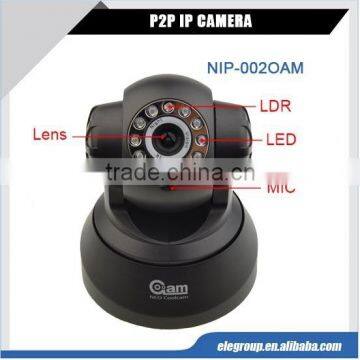 PT Indoor Plug and Play Wifi Wireless IP Camera With True Nigh Vision