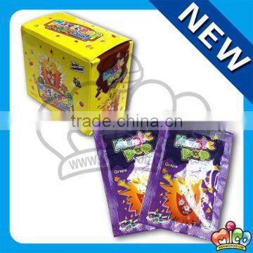 Grape Flavor Magic Pop Popping Candy