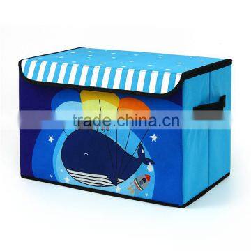 Folding under bed storage box toy storage box for kids