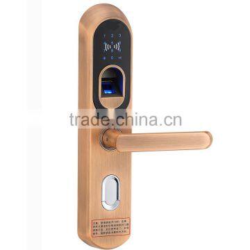 Zinc alloy Touch screen smart biometric home fingerprint door lock                        
                                                Quality Choice