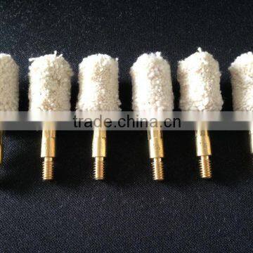 Cotton long handle cleaning brush for Gun