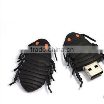 High Quality Cartoon USB Flash Drive with USB 2.0 PVC 128mb to 64GB Special USB Flash Disk