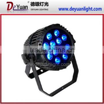 Professional waterproof led light 12x15w 5 in 1 agbwa led par light amber color