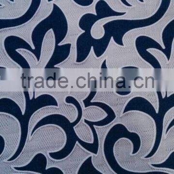 NEW 2014 Ladies Fashion lace burnt-out poly cotton fabric