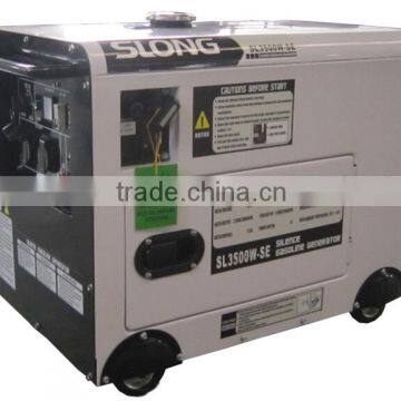 2014 NEW! petrol generator with canopy 2kw small power silent type