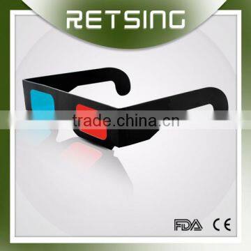 Red Blue Paper 3D Glasses, OEM Printing, Glasses 3D