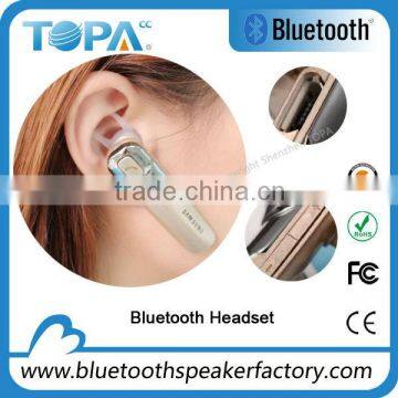 New style in-ear ear plug bluetooth headset