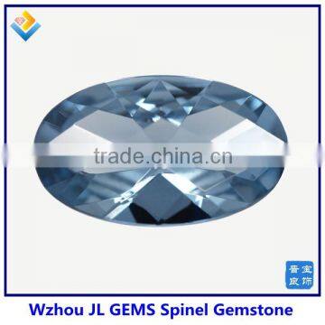 Synthetic 104# oval blue Spinel Gemstones Of Made In China