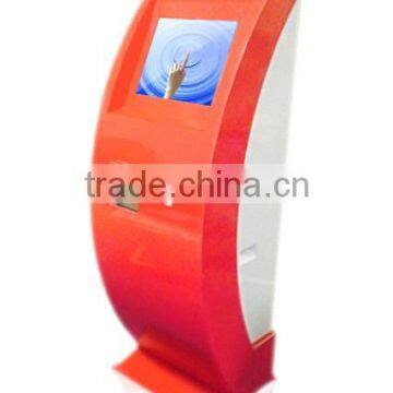 19 inch IR LCD Touch Kiosks Printer