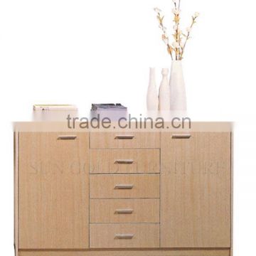 Foshan shunde furniture melamine cabinet photo storage cabinet (SZ-FCB319)