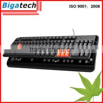 hot selling NEW standard wired gaming keyboard with high-quality