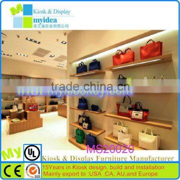 Mall shopping furniture for shoe store for bags,clothing free design