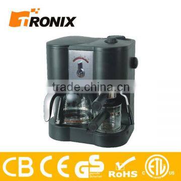 CE ROHS AND LFGB 3 IN 1 ESPRESSO CAPPUCCINO DRIP COFFEE MACHINE MAKER