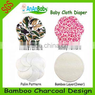 Minky Washable Bamboo Nursing Pads / Reusable Breast pads